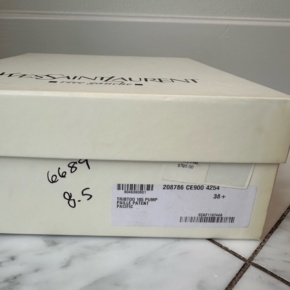 SOLD!  YSL Pump 38.5 - Picture 7 of 8